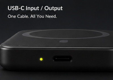 "BlackCore" Magnetic Powerbank