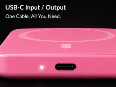 "PinkNova" Magnetic Powerbank