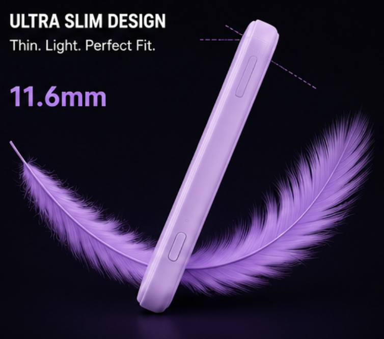 "VioletX" Magnetic Powerbank