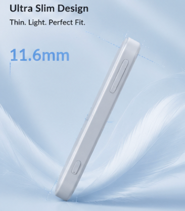 "WhiteAngel" Magnetic Powerbank