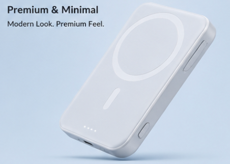 "WhiteAngel" Magnetic Powerbank